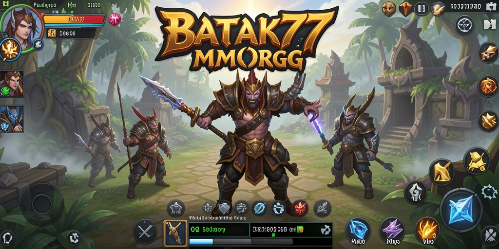 Tangkapan layar utama BATIK77 menunjukkan gameplay yang mendebarkan.