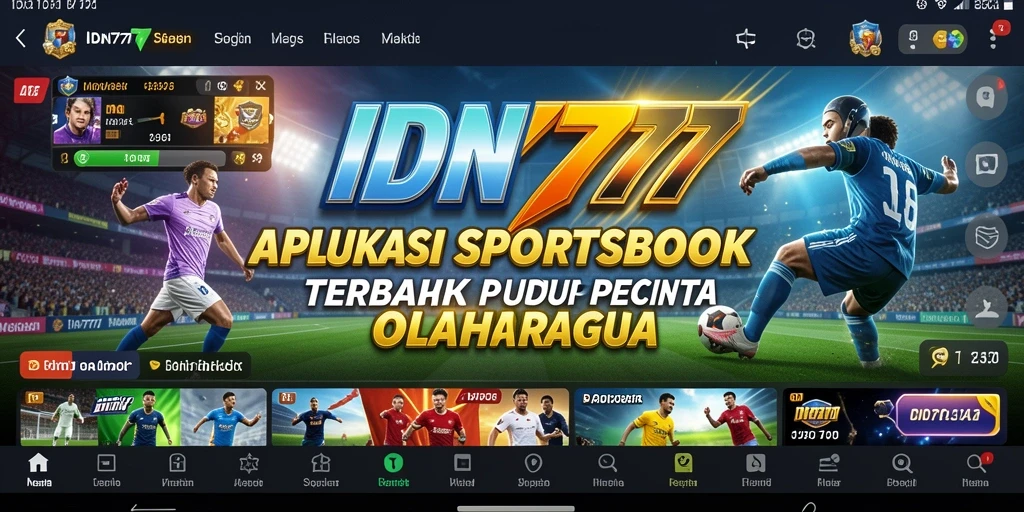 Tampilan gameplay IDN777 yang menarik dan intuitif untuk taruhan olahraga.