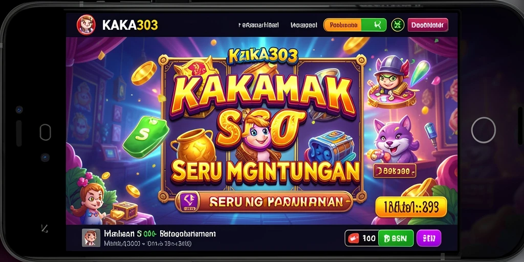 Tampilan gameplay KAKA303 yang memukau dengan tema slot yang beragam.
