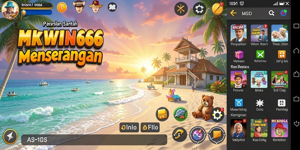 Tampilan gameplay MKWIN666 yang mengasyikkan dan penuh warna.