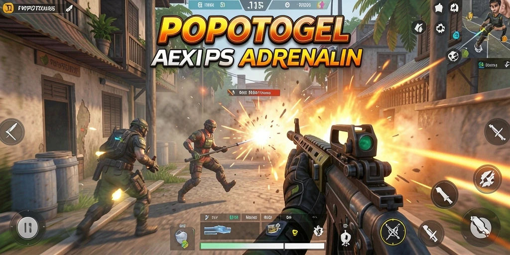 Screenshot dari gameplay mendebarkan di POPOTOGEL.