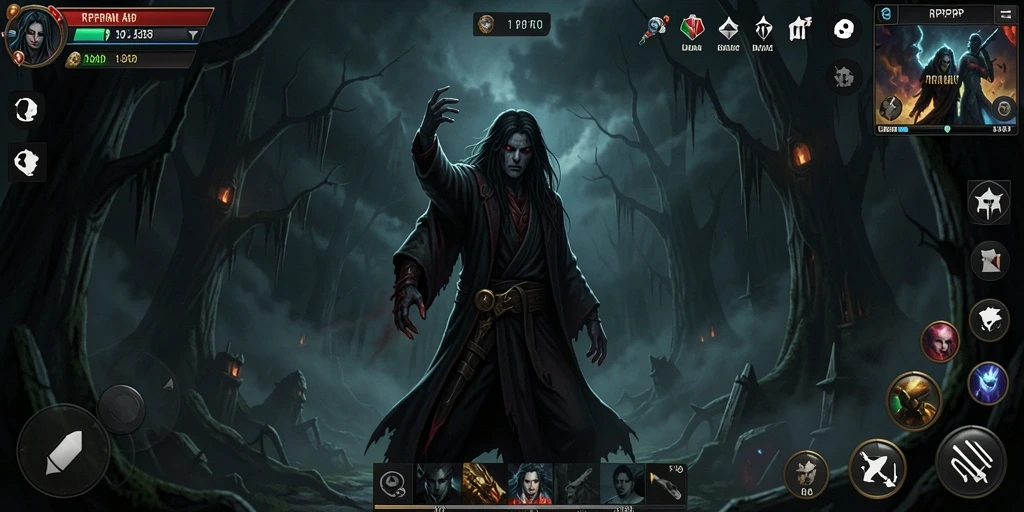 Screenshot menampilkan momen menegangkan dalam gameplay RPRPRP.