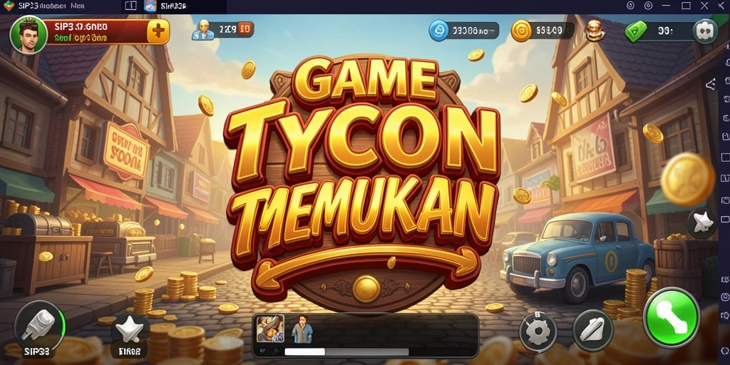 Screenshot dari gameplay Tycoon SIP33 yang menarik dan kompetitif.