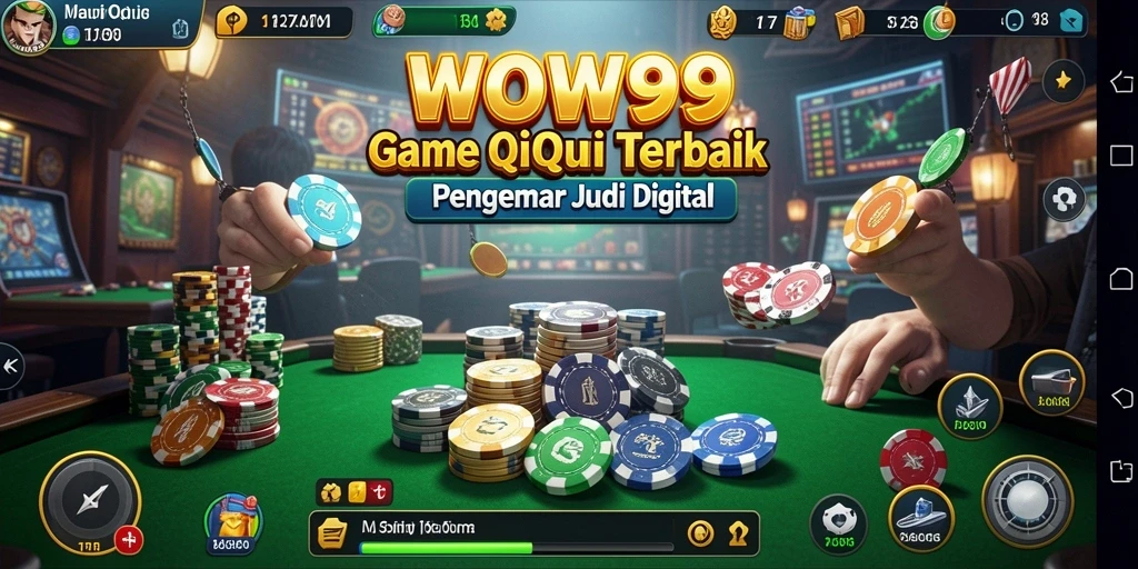 Tampilan gameplay QiuQiu yang menarik di WOW99.